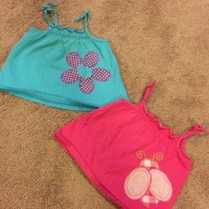 Size 18 Months **2 Tank tops *Flower/Ladybug